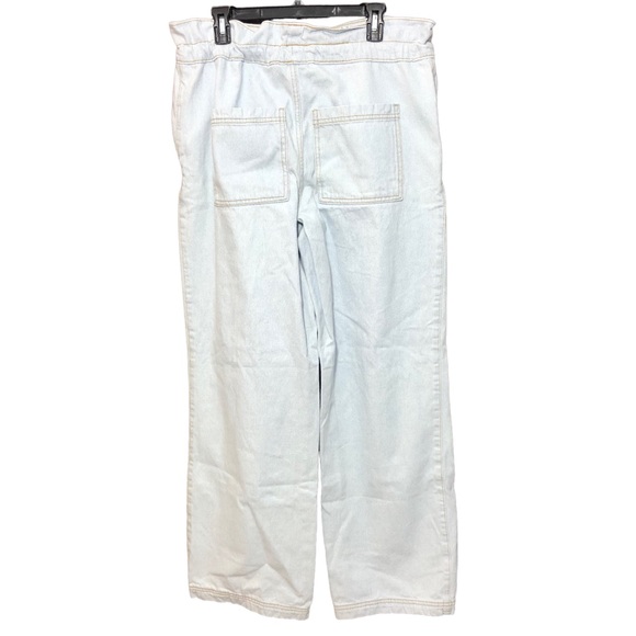 UNIVERSAL THREAD High Rise Wide Leg Drawstring Jean's Sz 6R - Picture 4 of 11